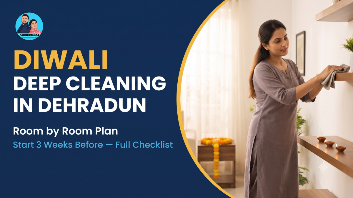 Diwali Deep Cleaning in Dehradun — Room by Room Plan